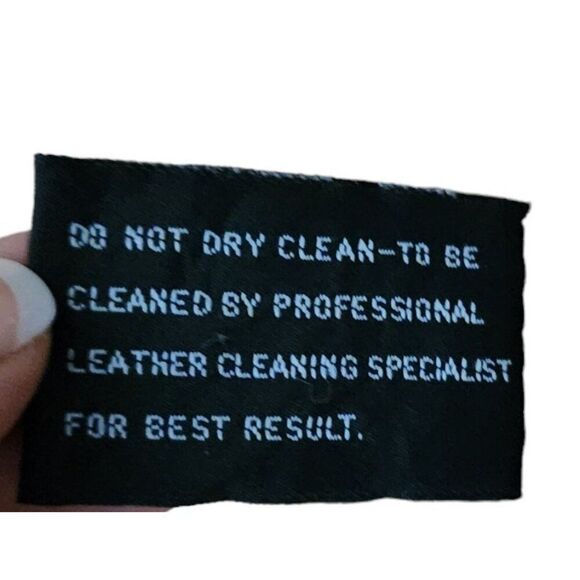 Vintage 90s Leather Button Front Driving Jacket Mens Size XL Brown - Picture 8 of 9